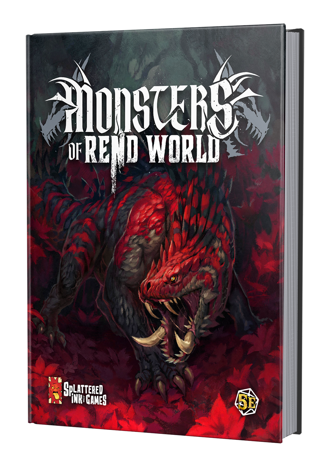 Monsters of Rend World hardcover book mockup