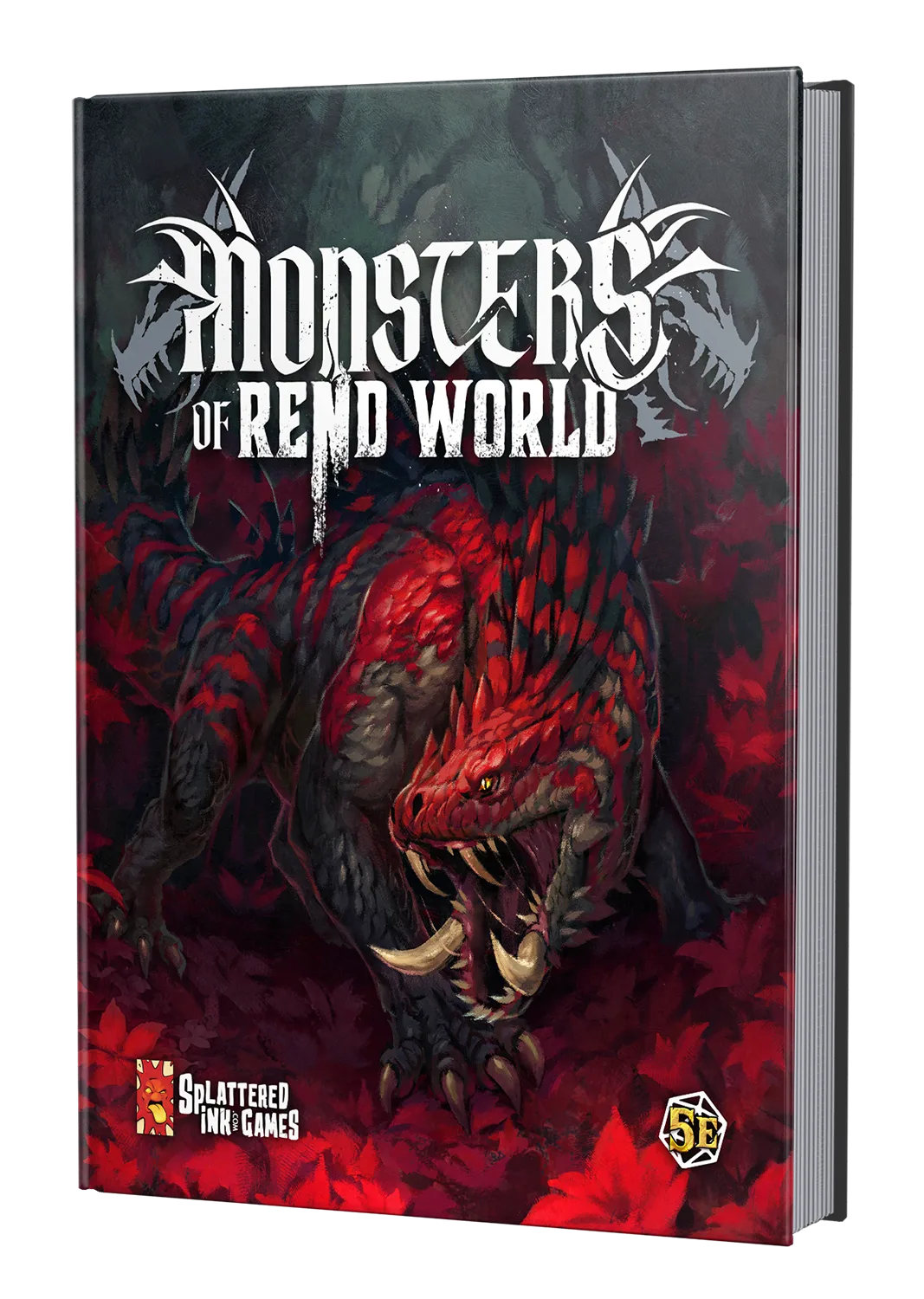 Monsters of Rend World hardcover book mockup
